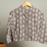 Handmade Block Print Cotton for Women ? Ethnic Floral Printed Top with Long Sleeves